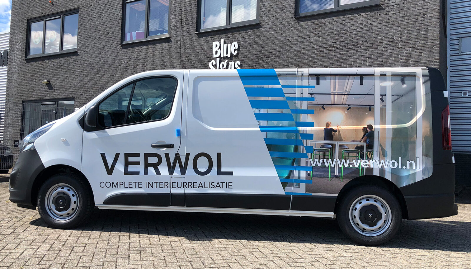 Verwol Bedrijfswagen Autowrap Folie Auto Folieren
