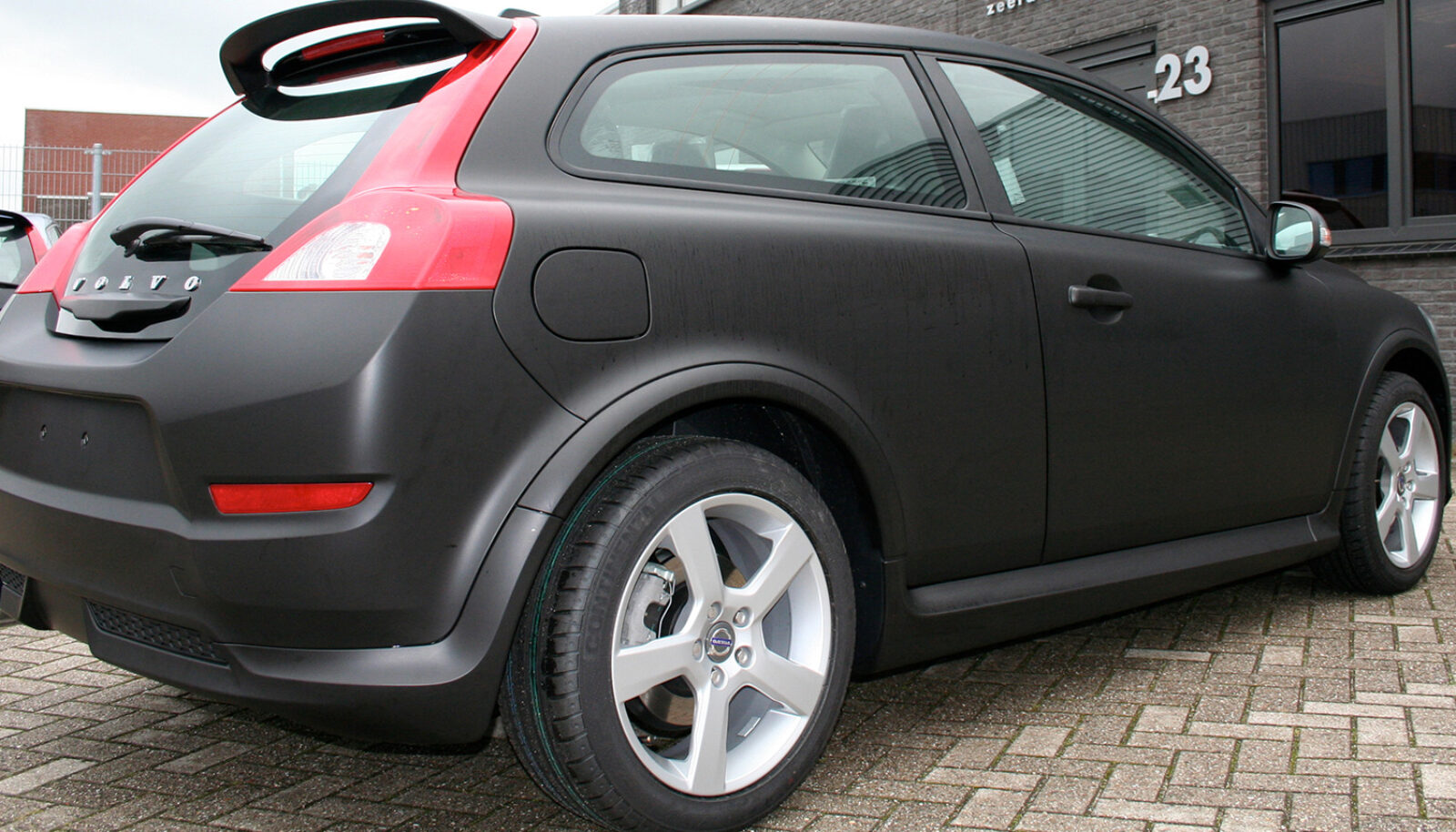 Carwrapping Mat Zwart Auto Folie Sticker