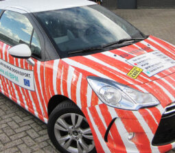 Auto Beletteren Carwrap VWE Blue Signs Zwaag Hoorn