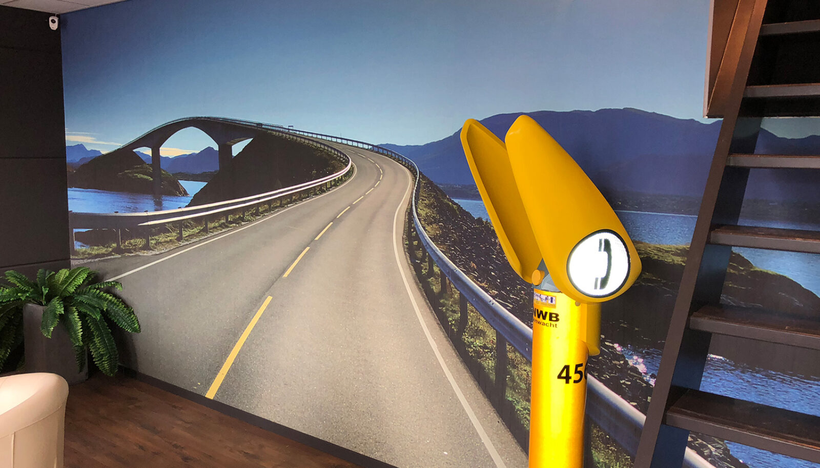 Grote Poster Snelweg Verkeer ANWB