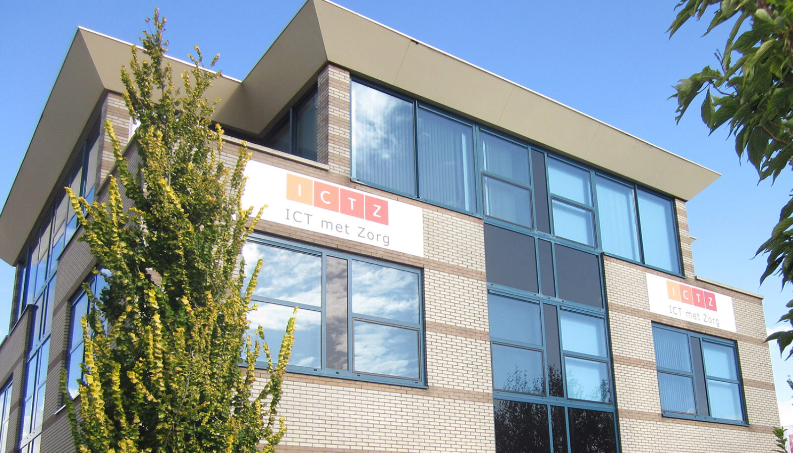 Reclame bord laten maken Hoorn Zwaag Blue Signs ITCZ ICT met Zorg