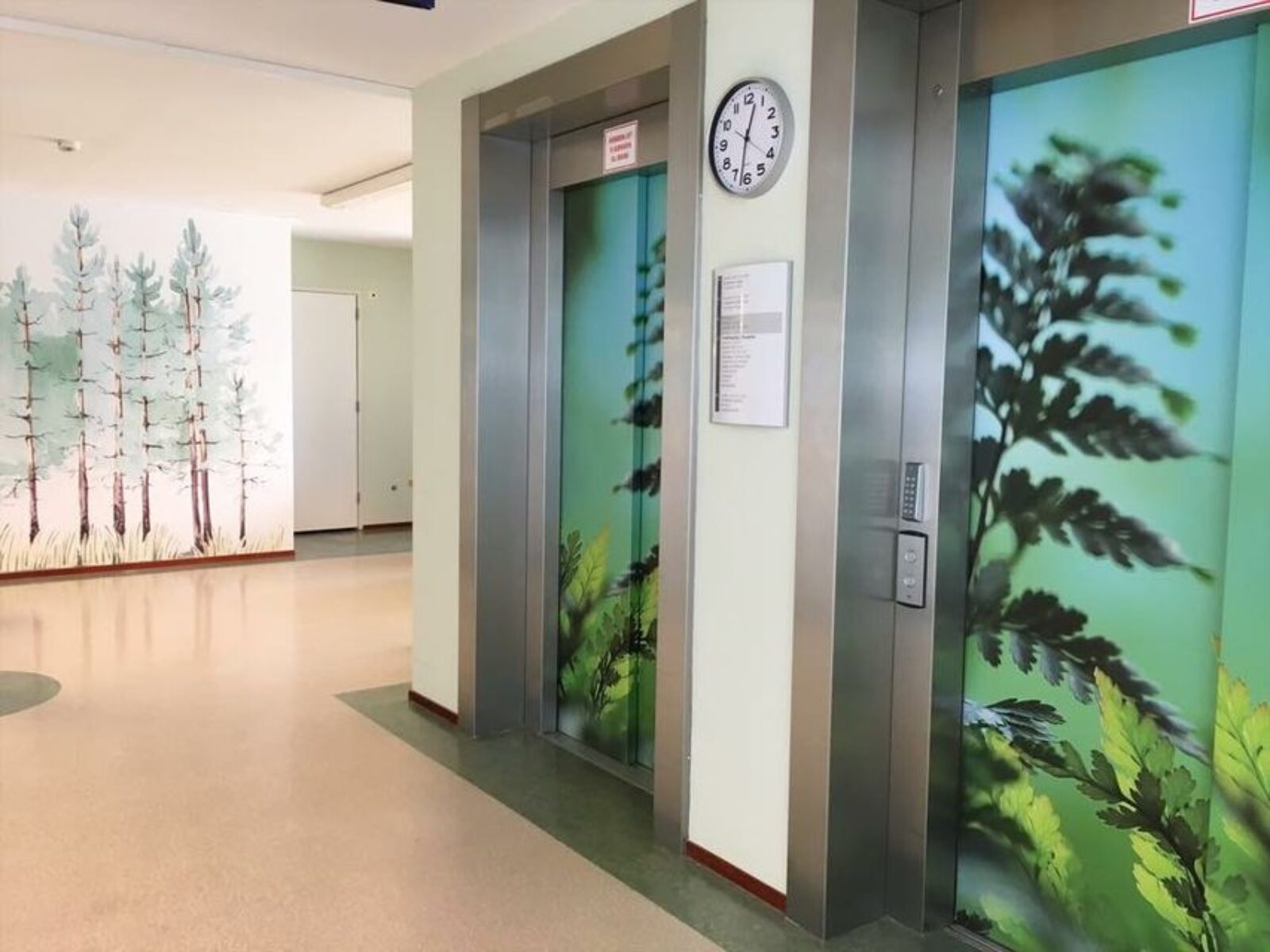 Bestickering Lift Decoratie Sticker Gebouw Bedrijf 2