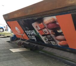 Thuisbezorgd Just Eat Pont IJveer 50 Amsterdam NDSM-werf Amsterdam Centraal Station Reclame