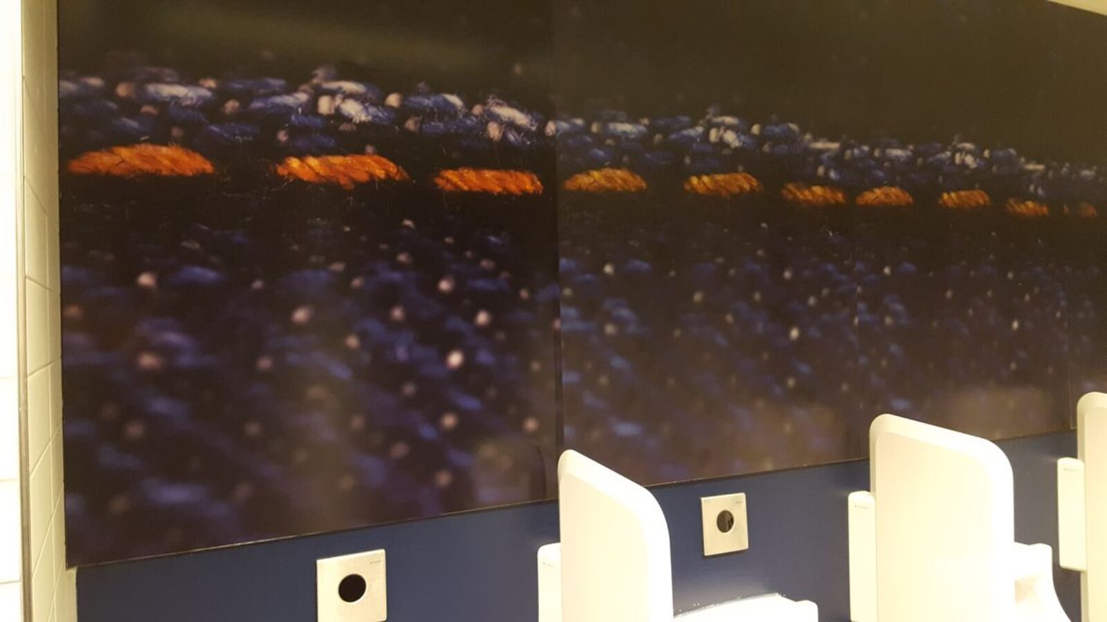 Decoratie Urinoir Heren Toilet Poster 2