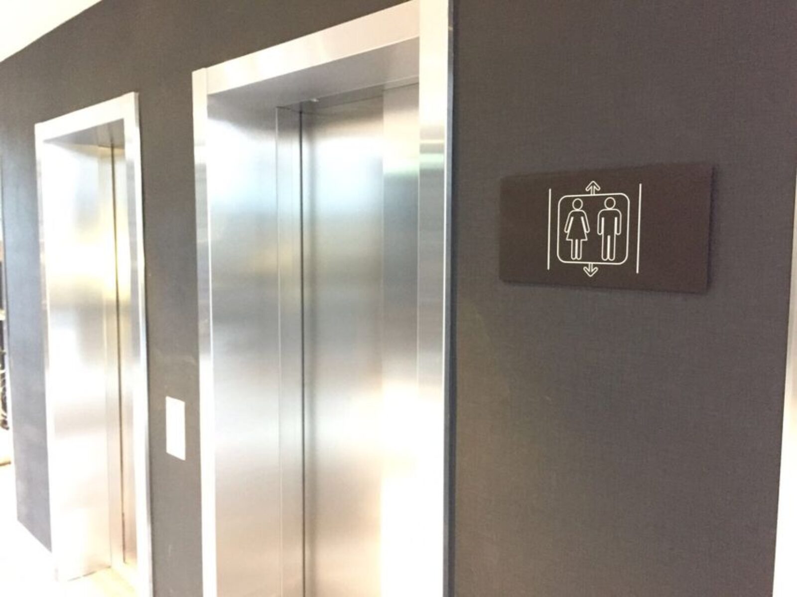 Bordje Naast Lift Hotel