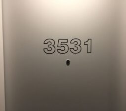 Getallen Sticker Hotelkamers