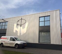 HW Buitenaanzicht Bedrijventerrein Buitengevel Reclame