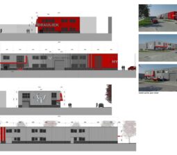 Hydrauliek Buitenaanzicht Bedrijventerrein Zwaag Ontwerp