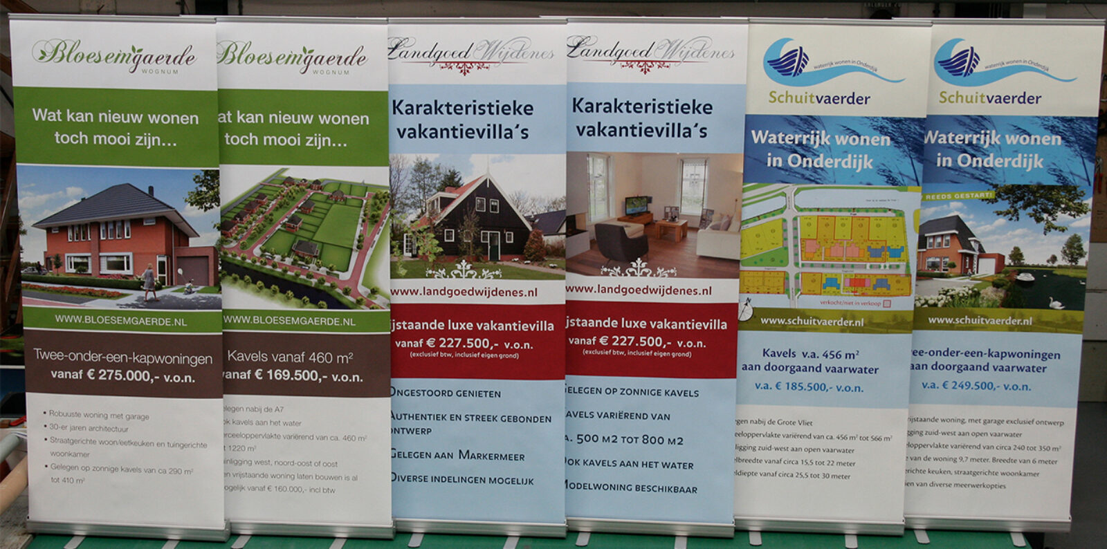 Bloesemgaerde Banners Voor Presentatie Beurzen Congressen