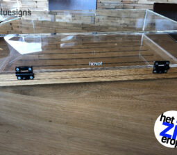 Taarten Display Gepersonaliseerd Bedrijfslogo Blue Signs 2