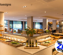 Buffet Decoratie Hotel Blue Signs