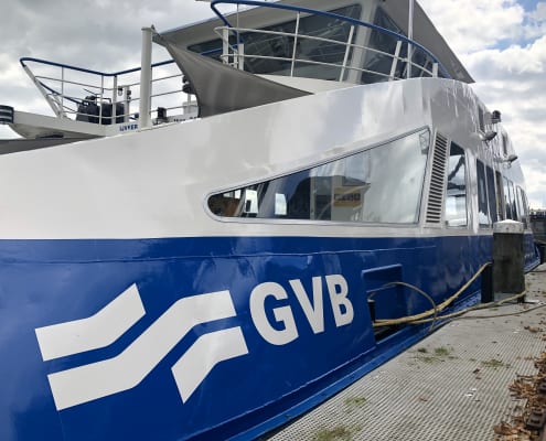 GVB ijveer protectie folie voorgrond