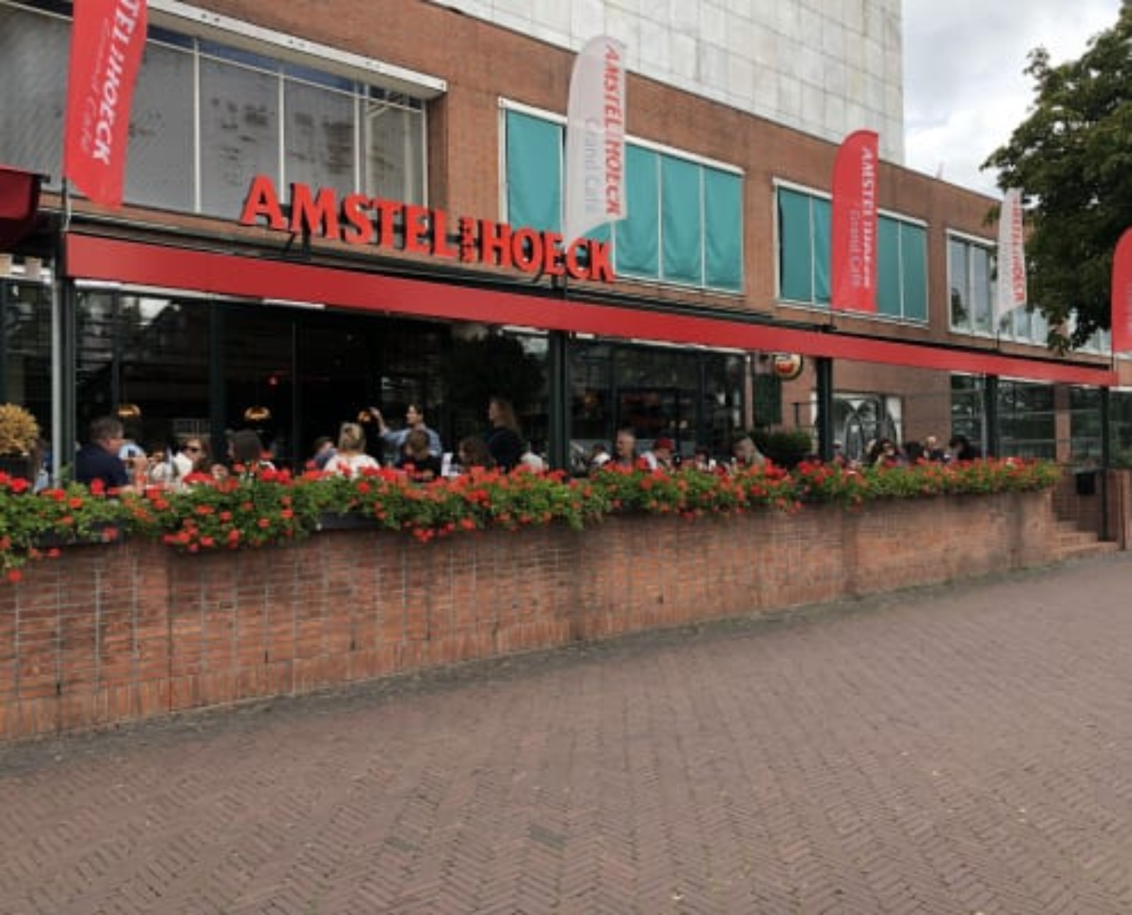 Gevel Reclame Bord Amstel Hoeck Bluesigns Amsterdam Hoorn Zwaag